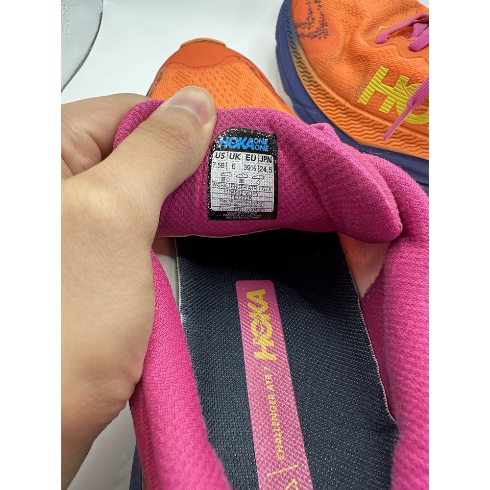 Hoka Challenger ATR 7 GTX Orange And Pink Women's 7.5 - Picture 9 of 9